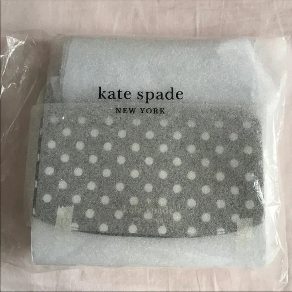 Kate Spade New York Polka Dot Crossbody Black / White
